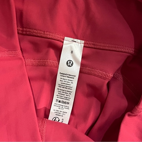 Lululemon High Rise Nulu Flare Groove Pants In Raspberry Coulis - Picture 4 of 8